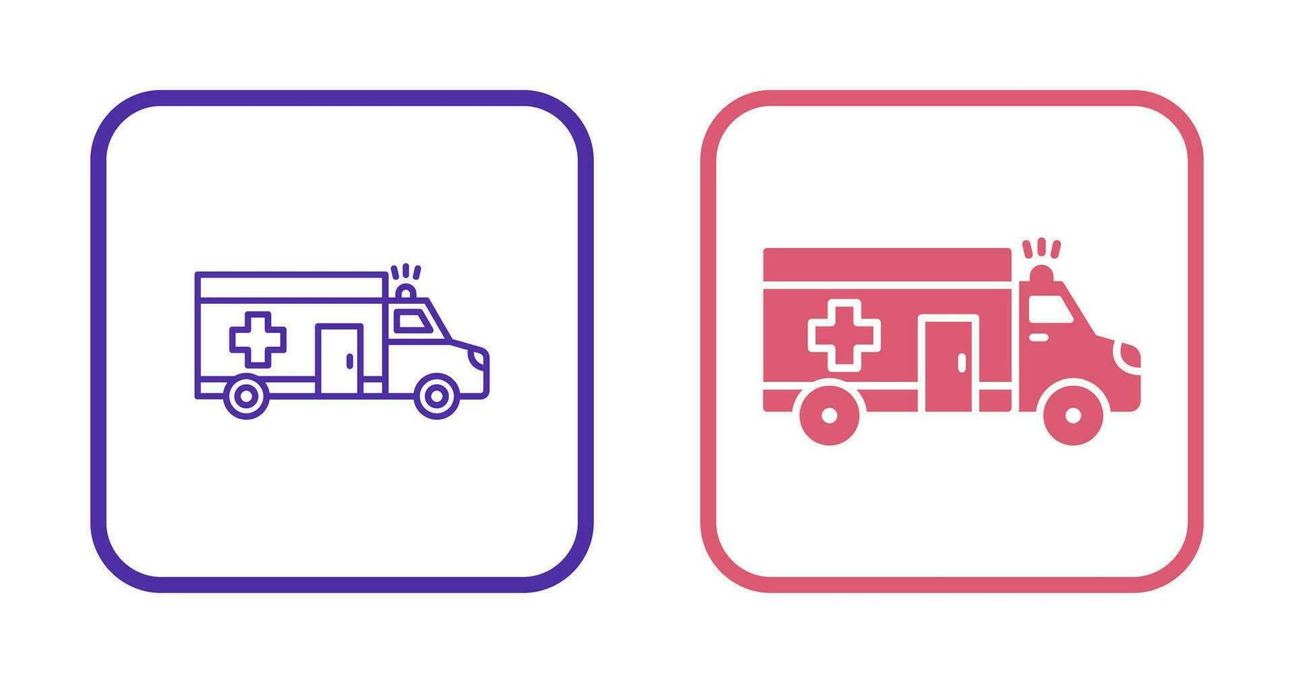Ambulance Vector Icon