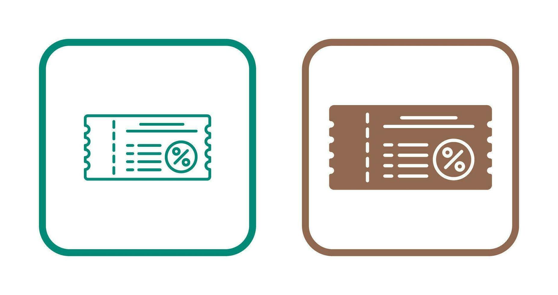 Voucher Vector Icon