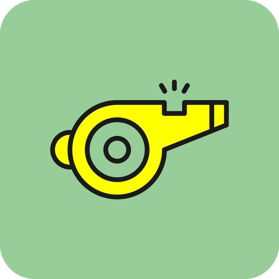 Whistle Vector Icon Design
