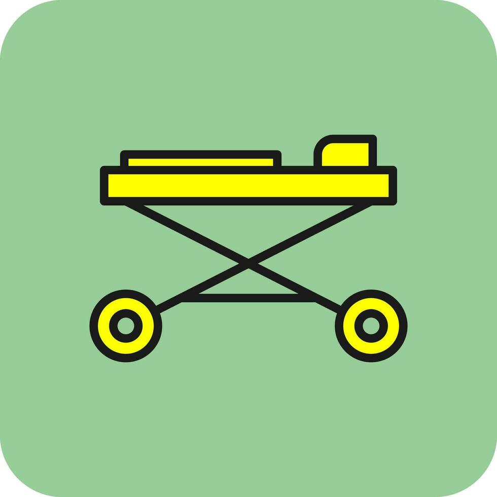 Stretcher Vector Icon Design