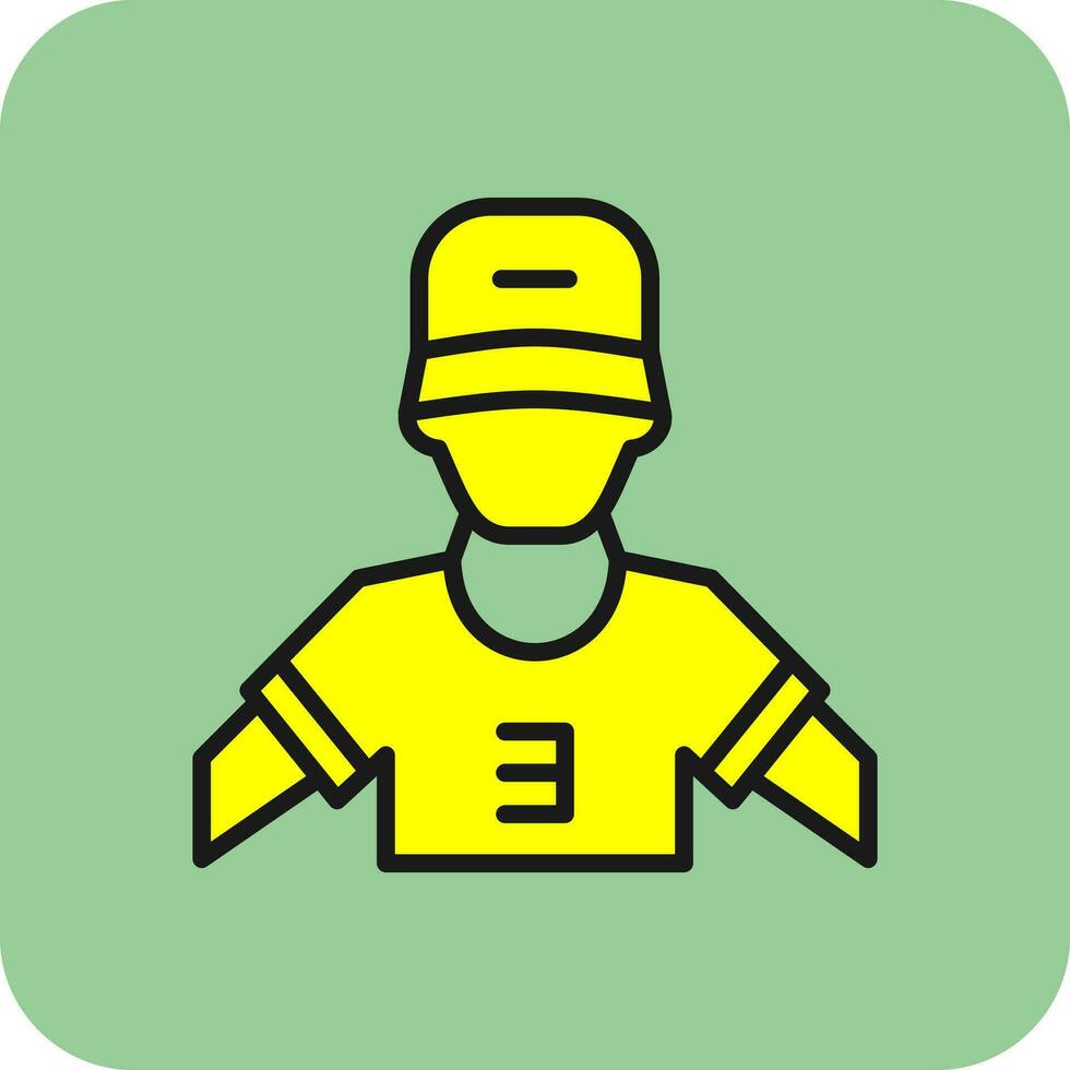 Player Vector Icon Design