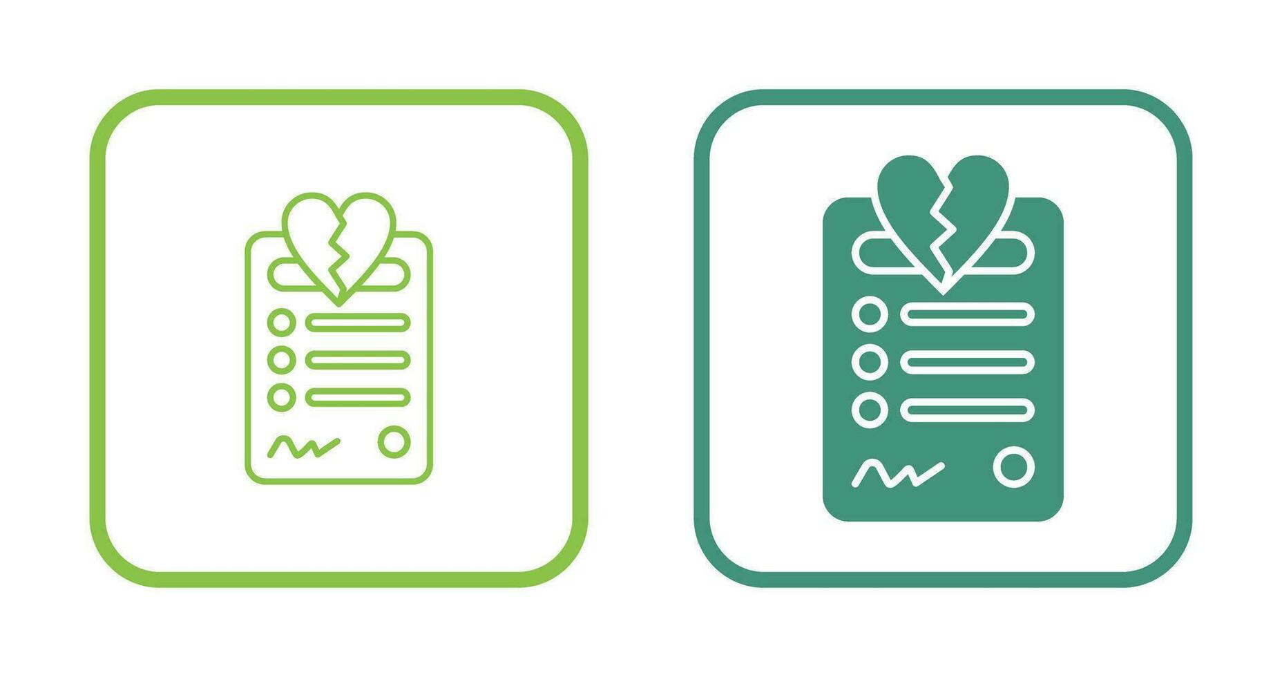 Divorce Vector Icon