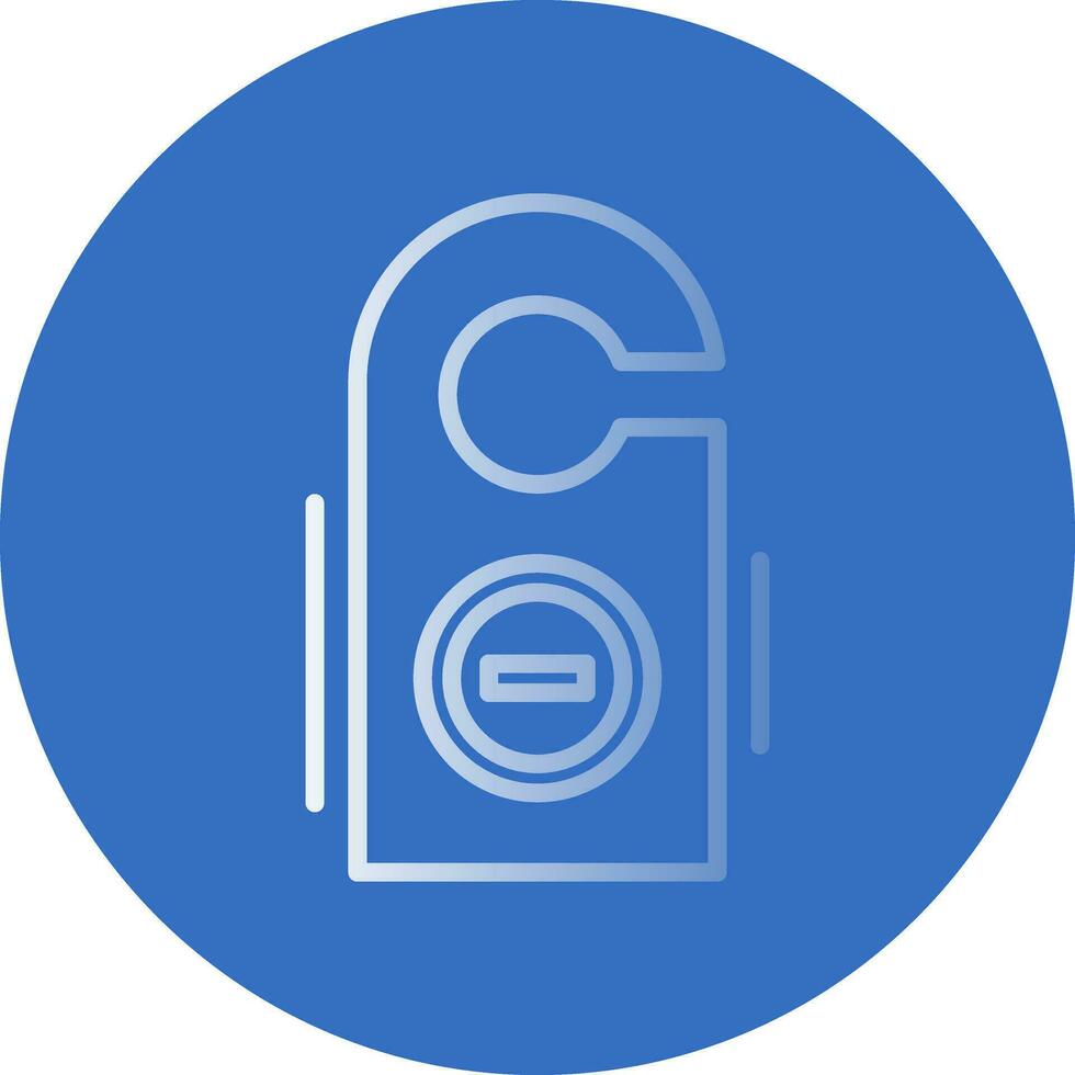 Do not disturb Vector Icon Design