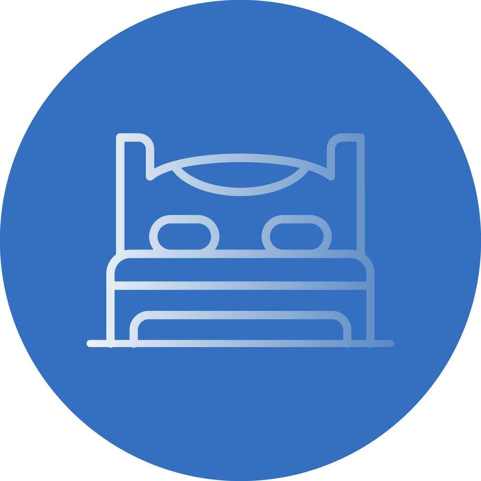 Bed Vector Icon Design