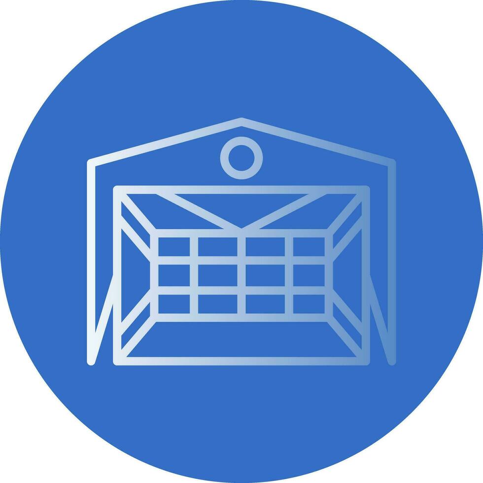 Goal post Vector Icon Design
