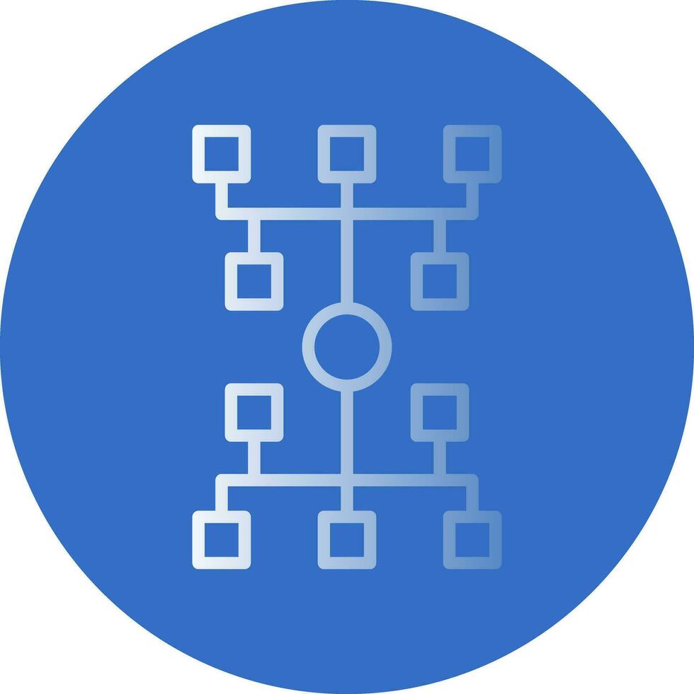 diseño de icono de vector de algoritmo