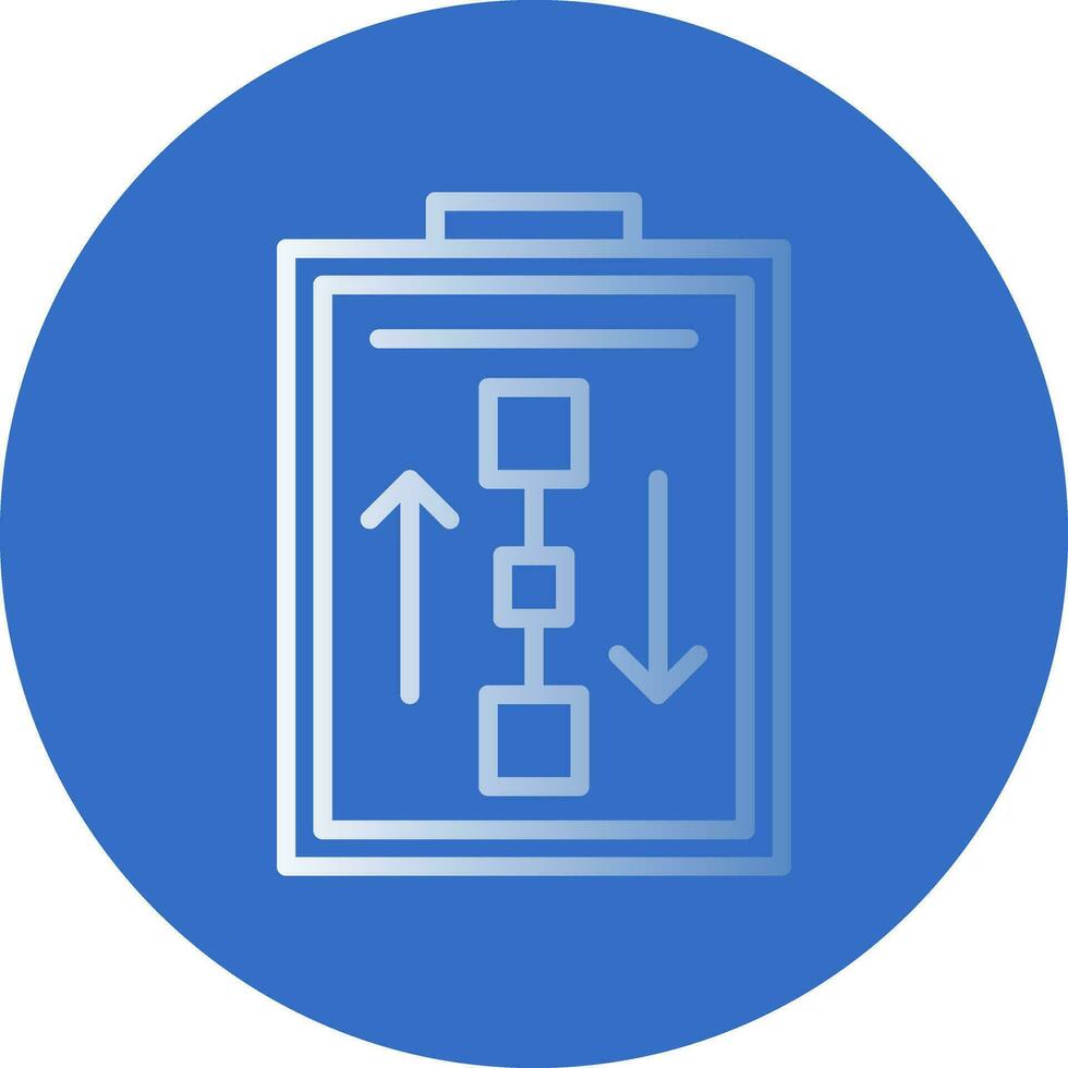 Workflow Vector Icon Design
