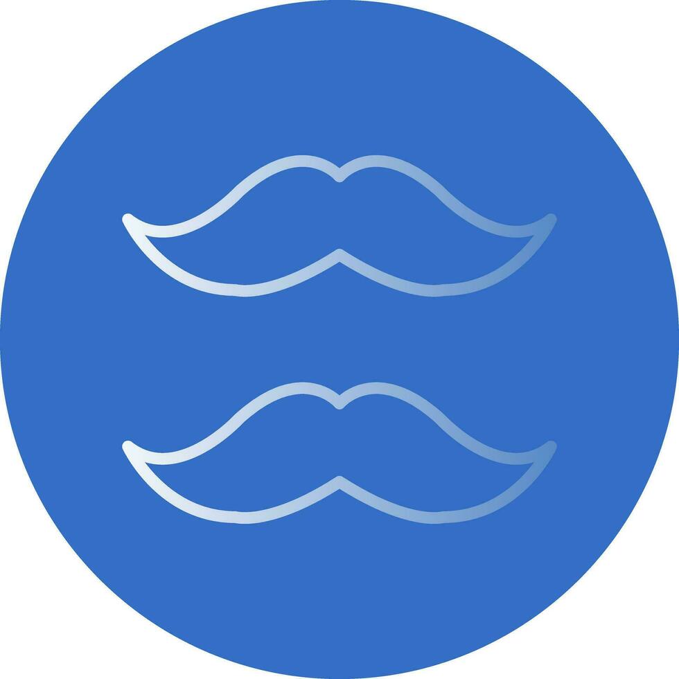 Moustache Vector Icon Design