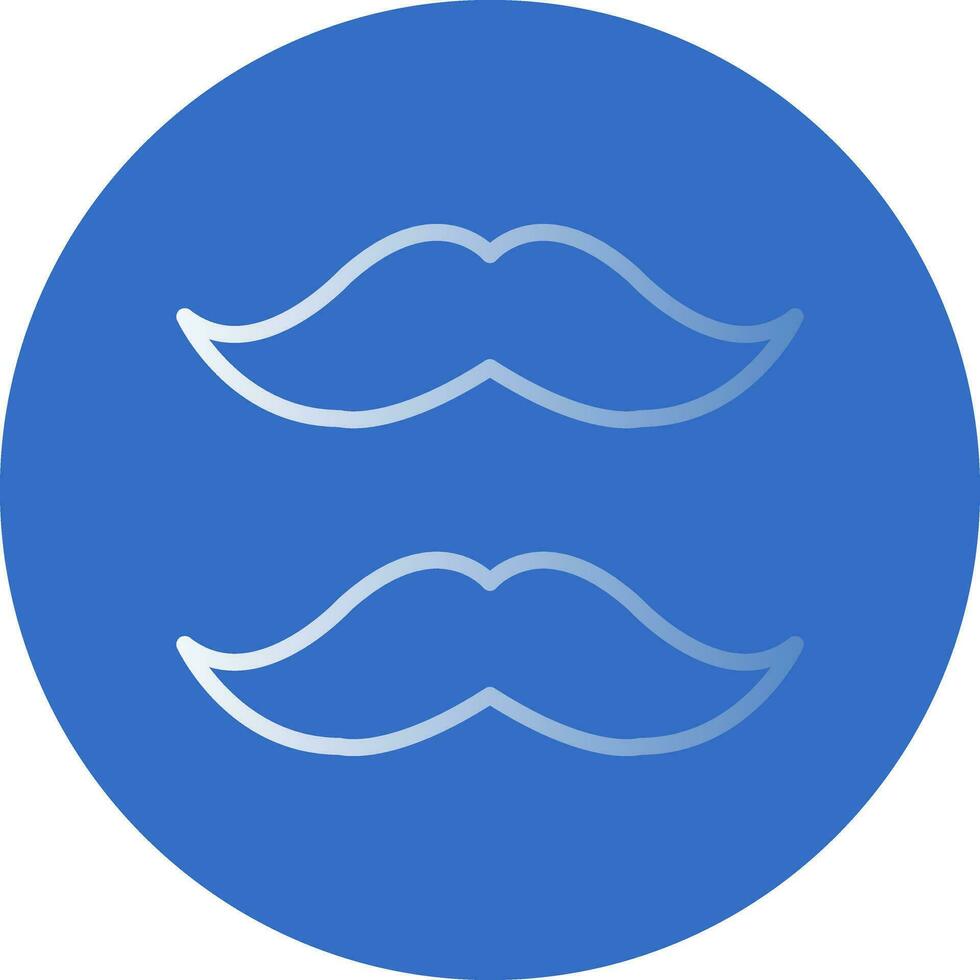 Moustache Vector Icon Design