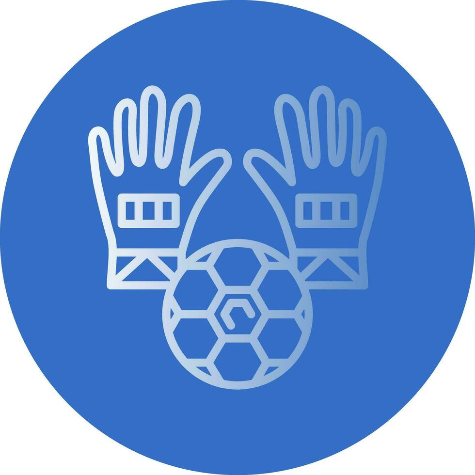 Goalie Vector Icon Design