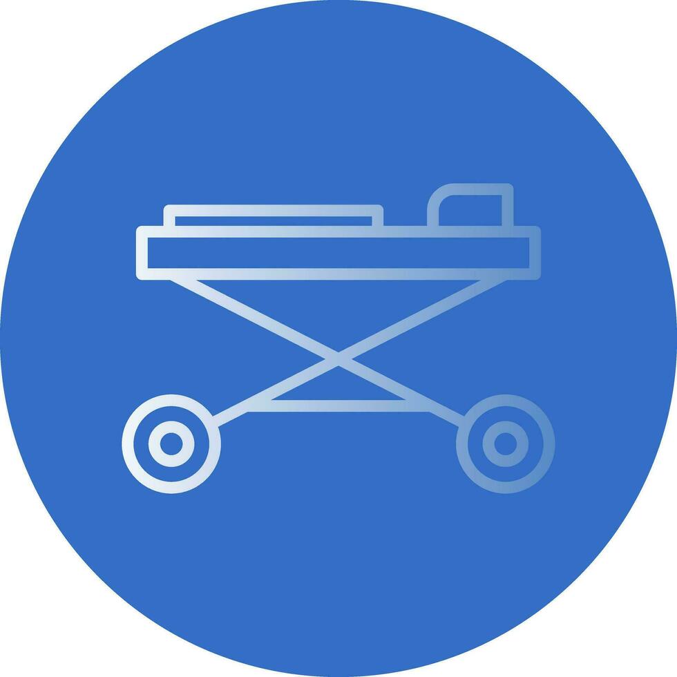 Stretcher Vector Icon Design