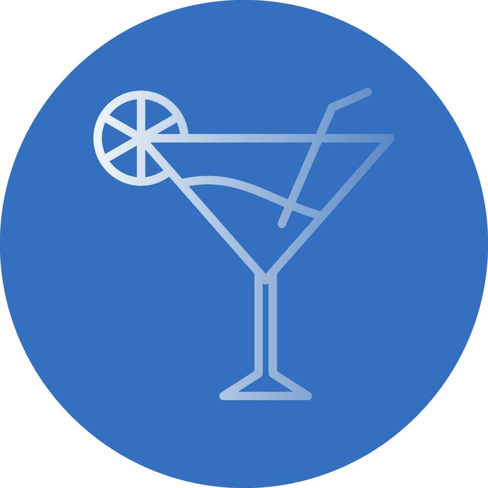 Martini Vector Icon Design