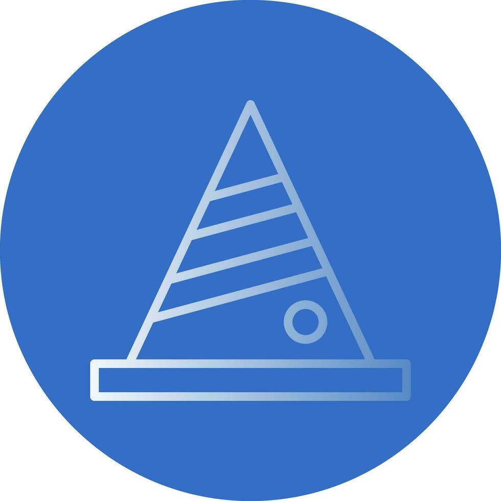 Cone Vector Icon Design