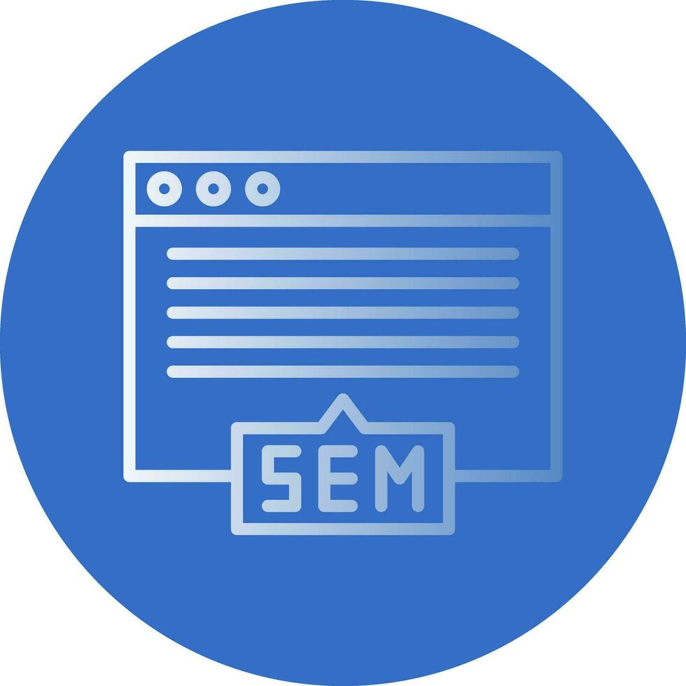 Sem Vector Icon Design
