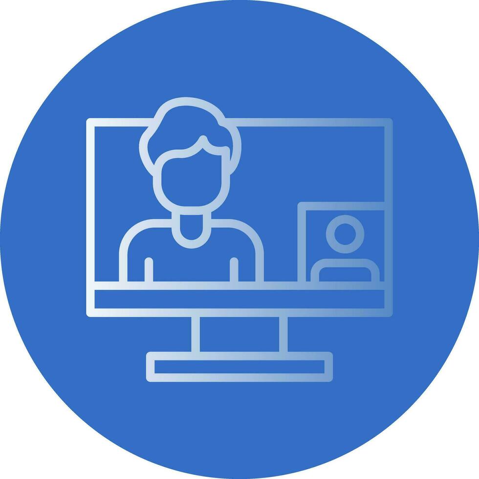 Video call Vector Icon Design