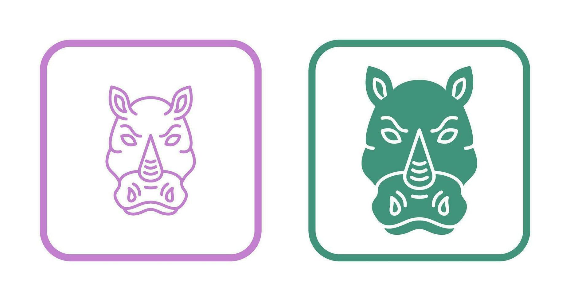 Rhino Vector Icon