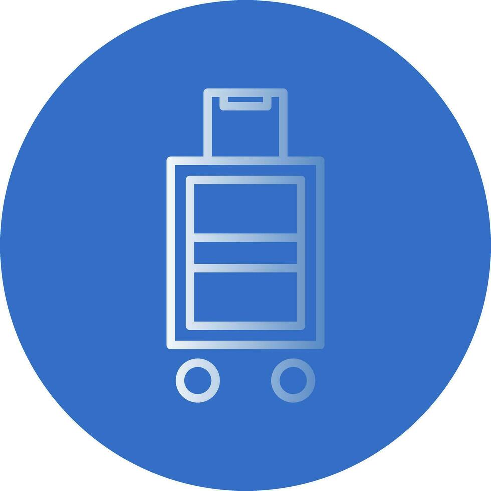 Luggage Vector Icon Design