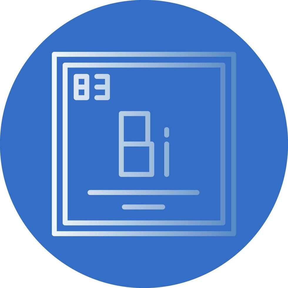 Bismuth Vector Icon Design