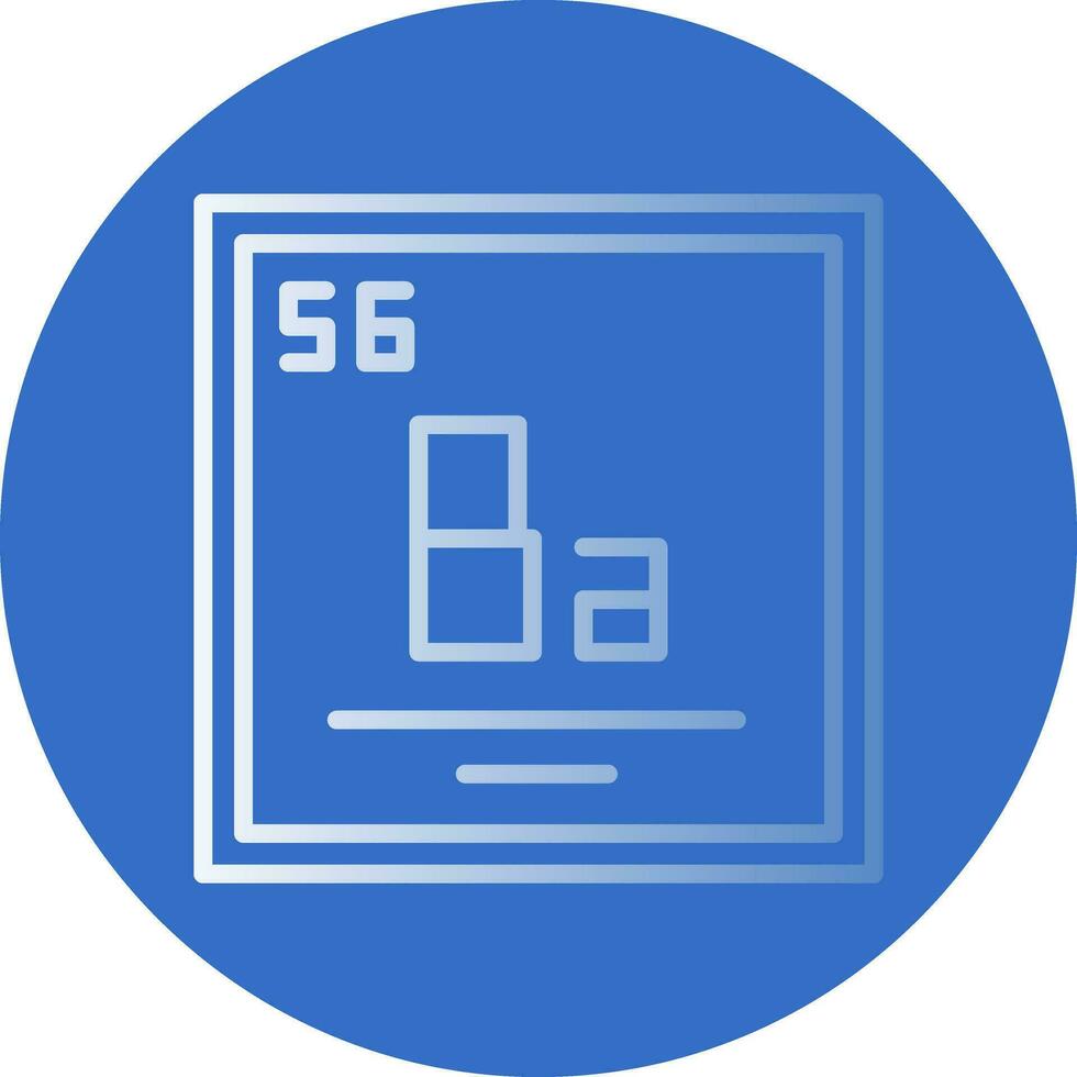 Barium Vector Icon Design