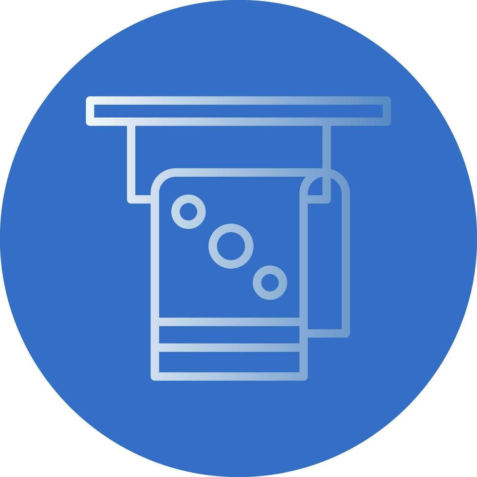Towel Vector Icon Design
