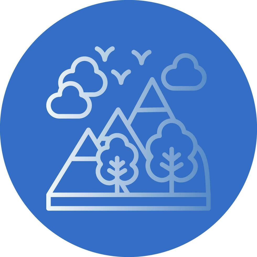 Alps Vector Icon Design