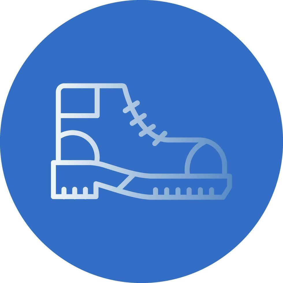 Hiking boots Vector Icon Design