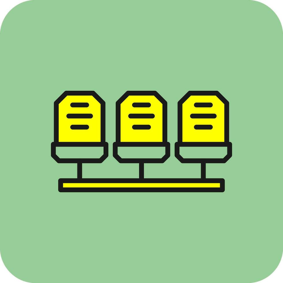 Seating Vector Icon Design