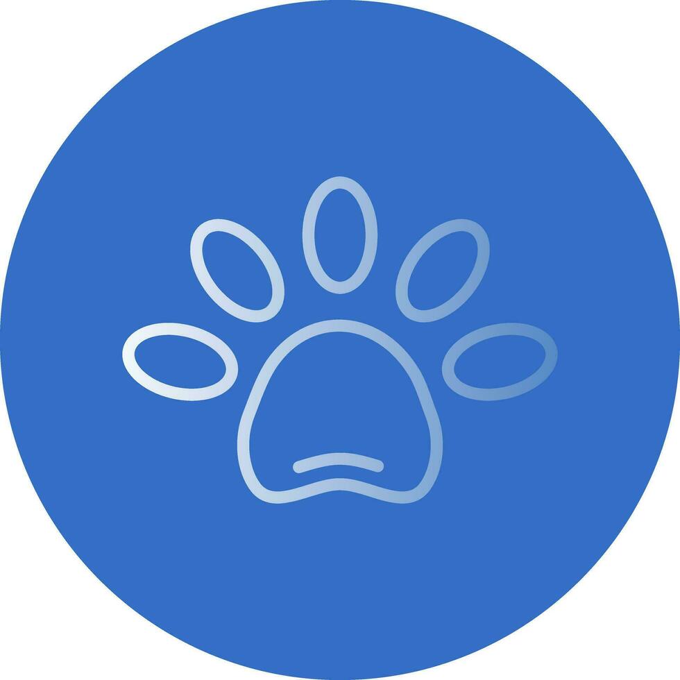 Paw Vector Icon Design