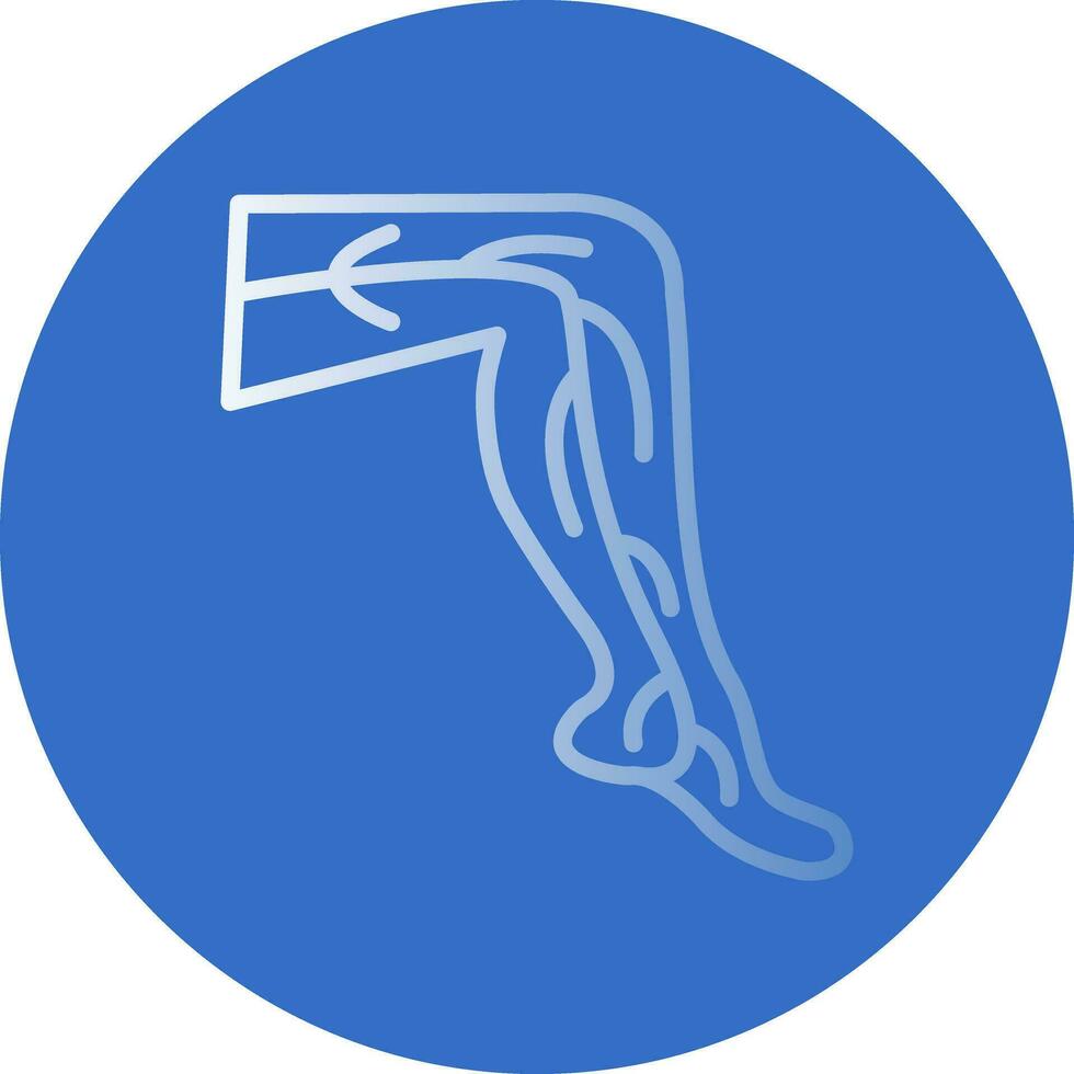 Veins Vector Icon Design