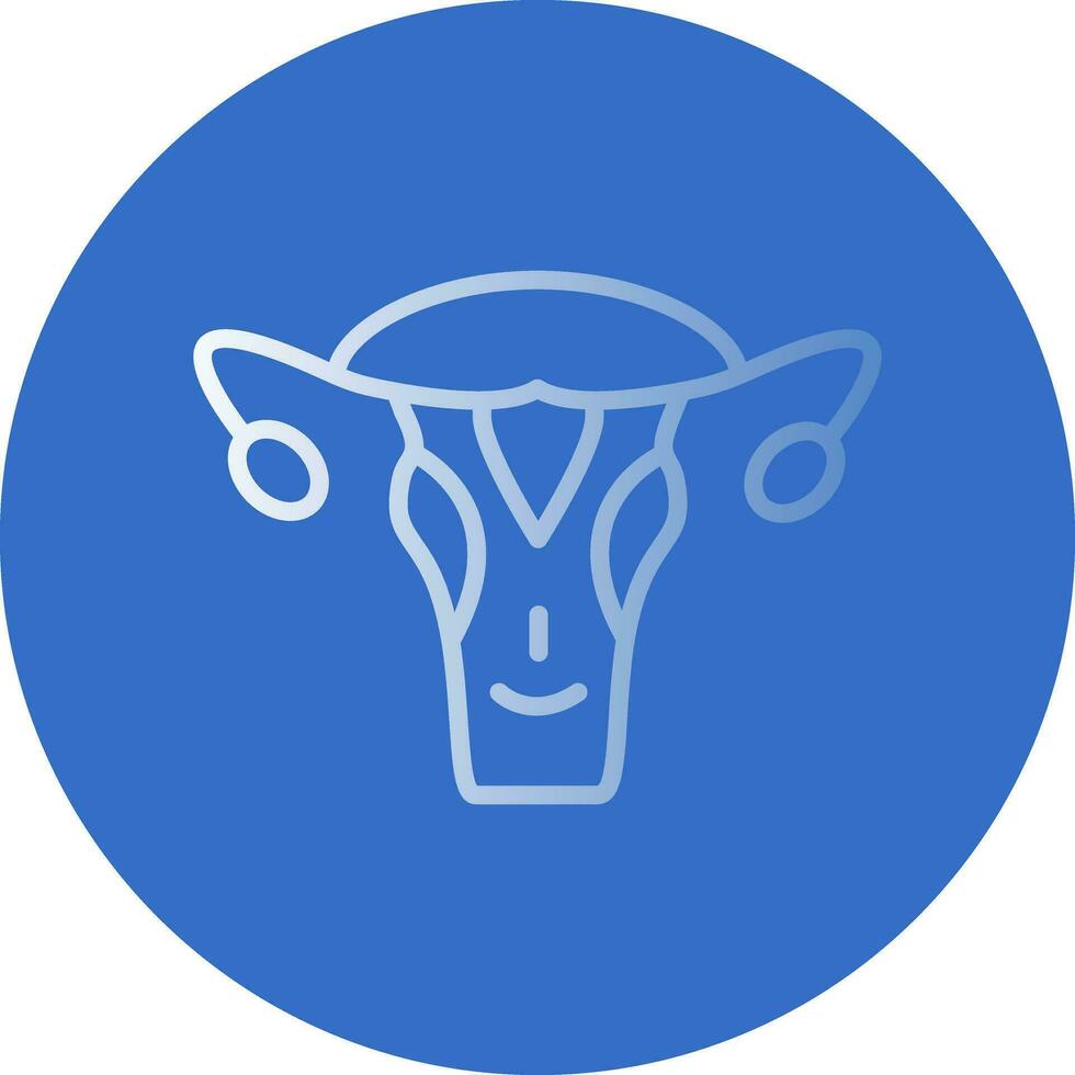 Uterus Vector Icon Design