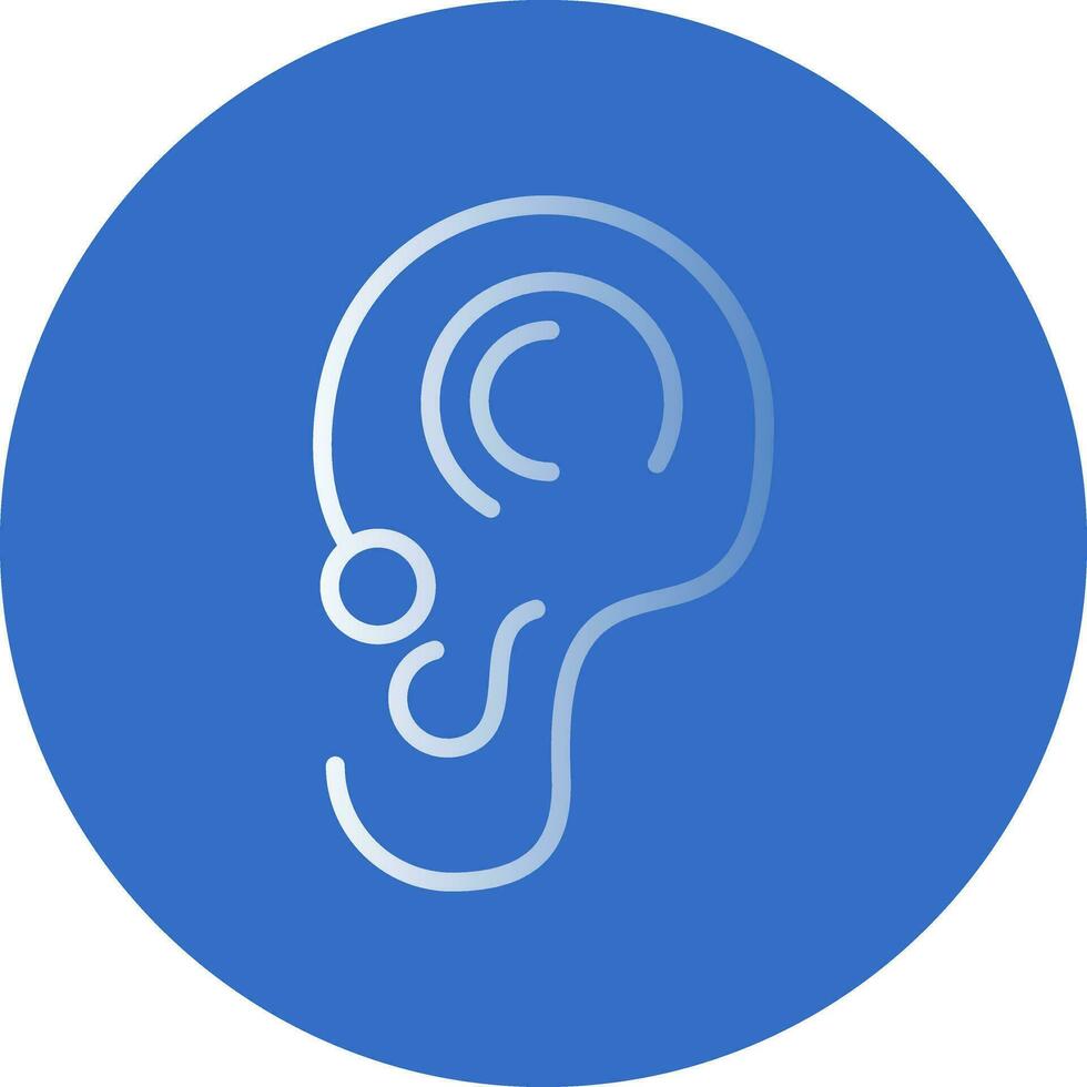 Ear Vector Icon Design