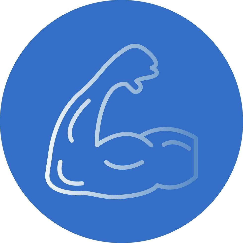 Bicep Vector Icon Design