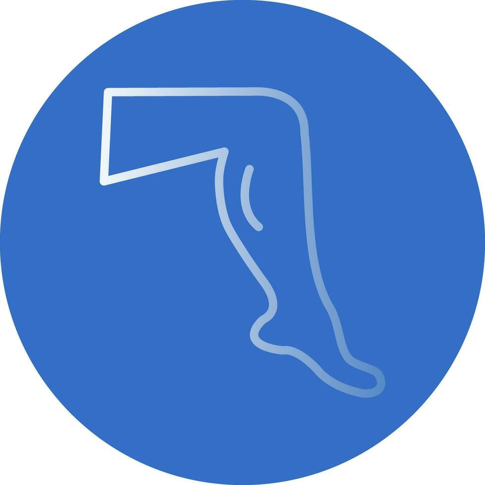 Leg Vector Icon Design