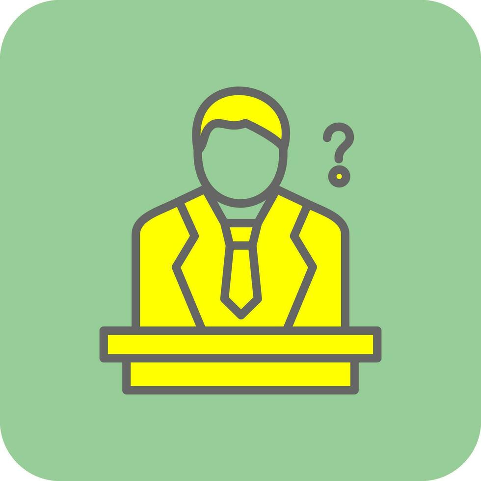 Help desk Vector Icon Design