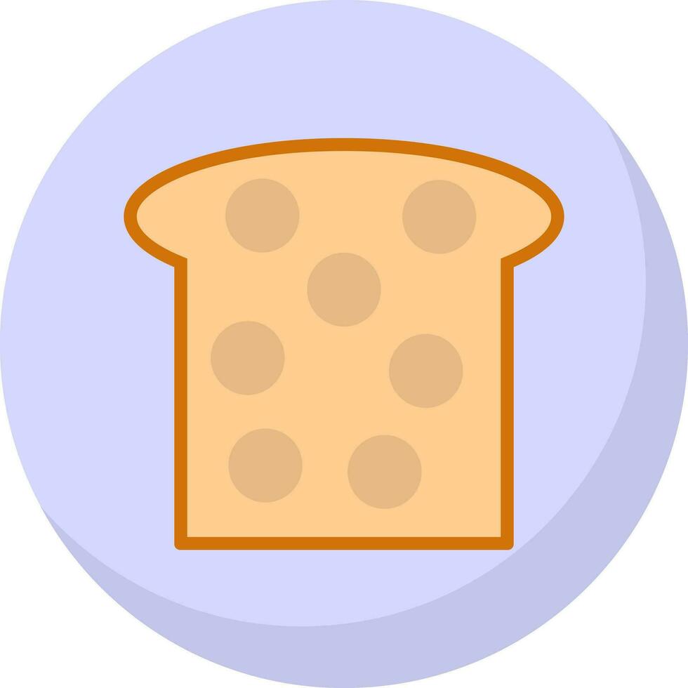 Toast Vector Icon Design