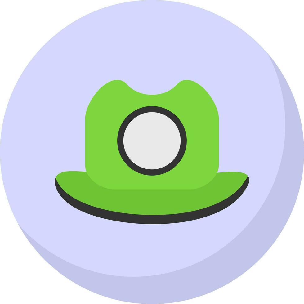 diseño de icono de vector de sombrero