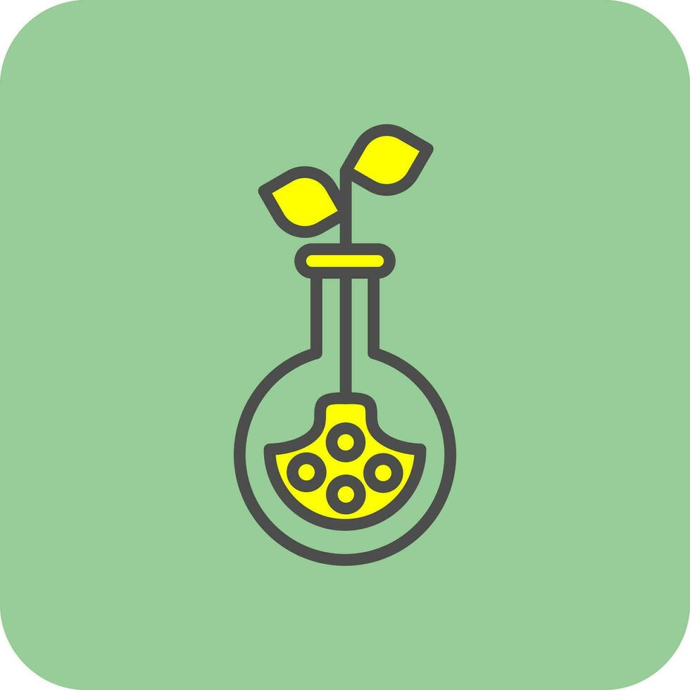 biotecnología vector icono diseño