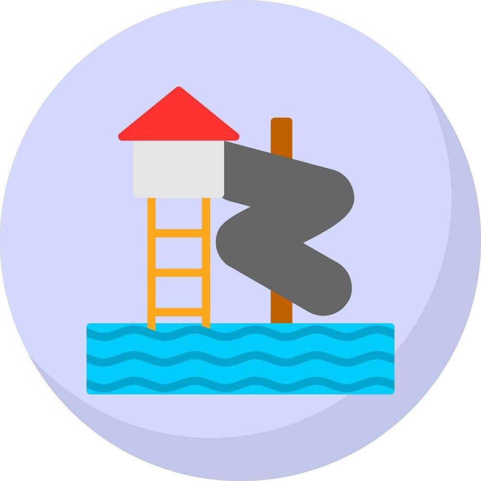 Water park Vector Icon Design