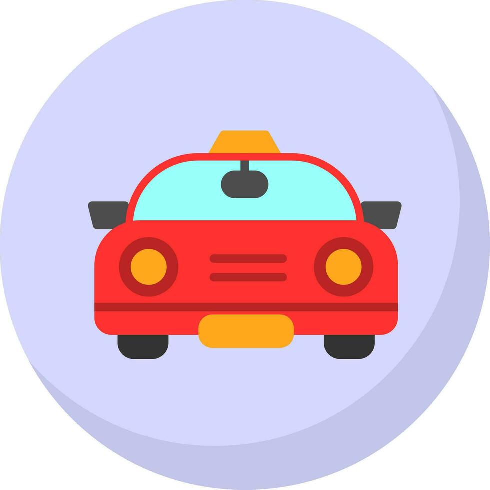 Taxi Vector Icon Design