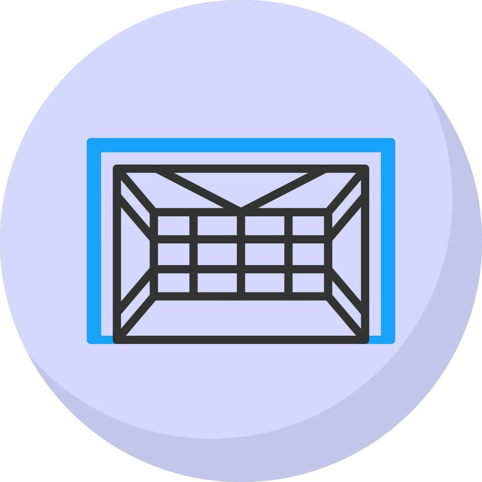 Goal box Vector Icon Design