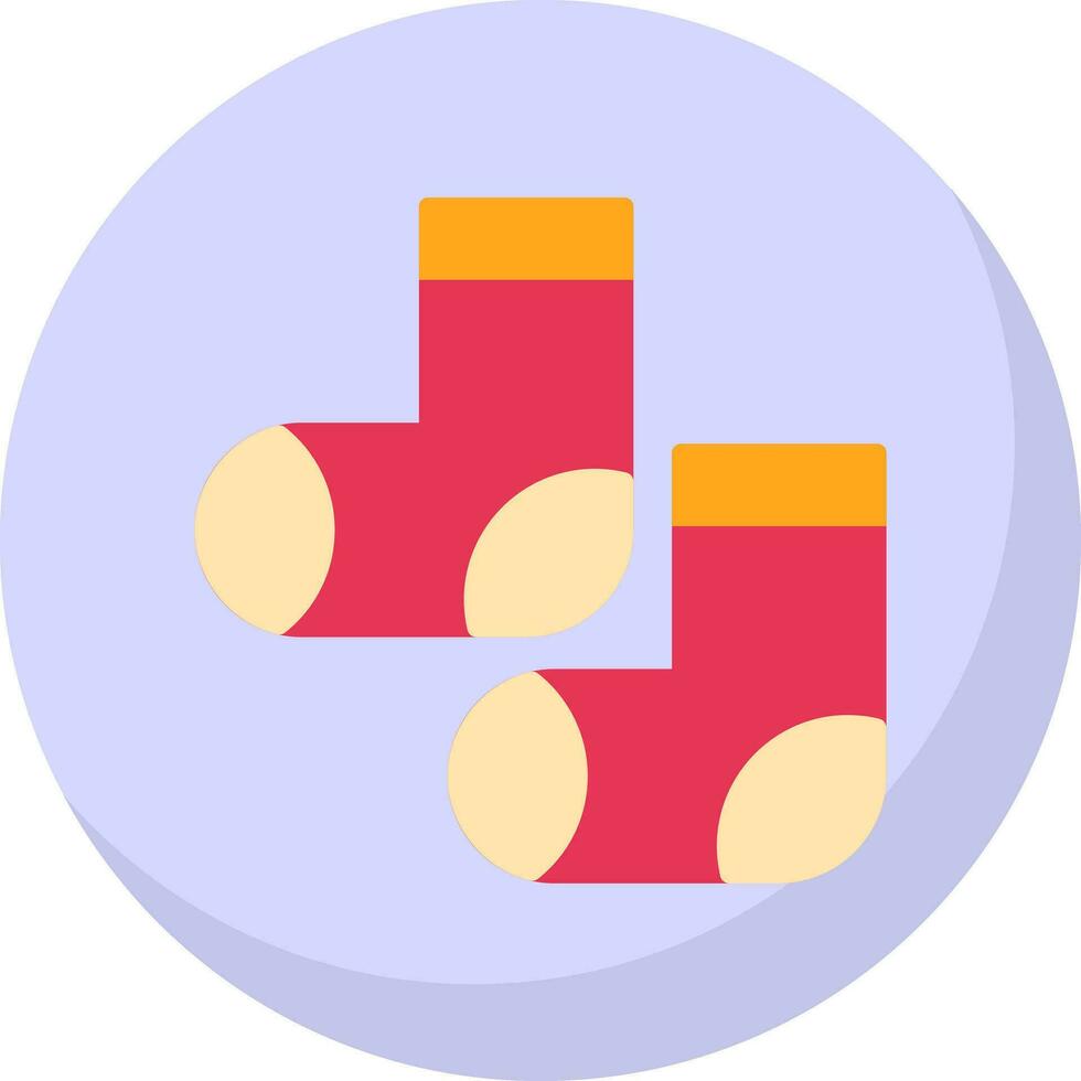 Socks Vector Icon Design
