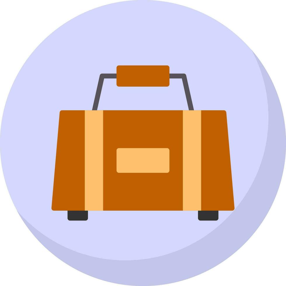 Sport bag Vector Icon Design