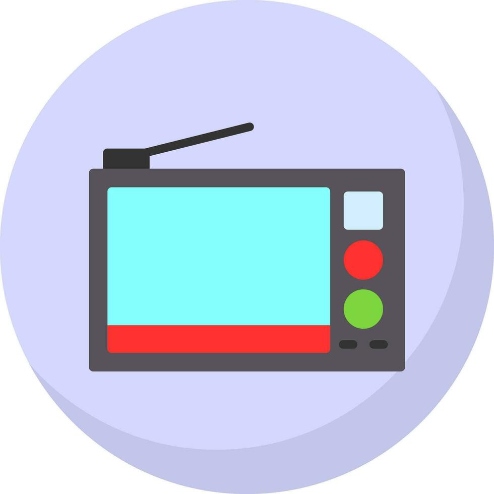 Television Vector Icon Design