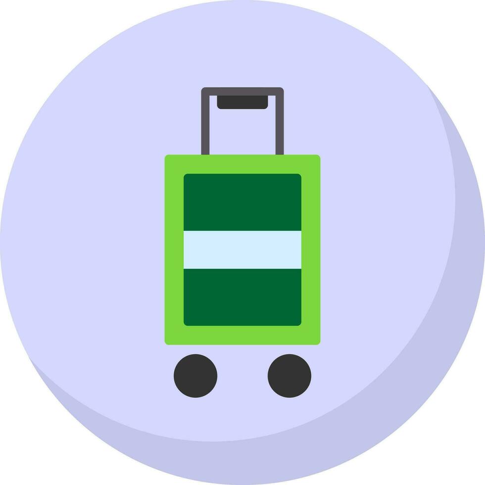 Luggage Vector Icon Design