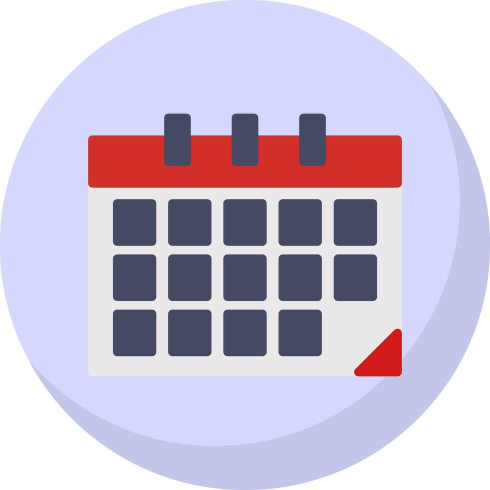 Calendar Vector Icon Design