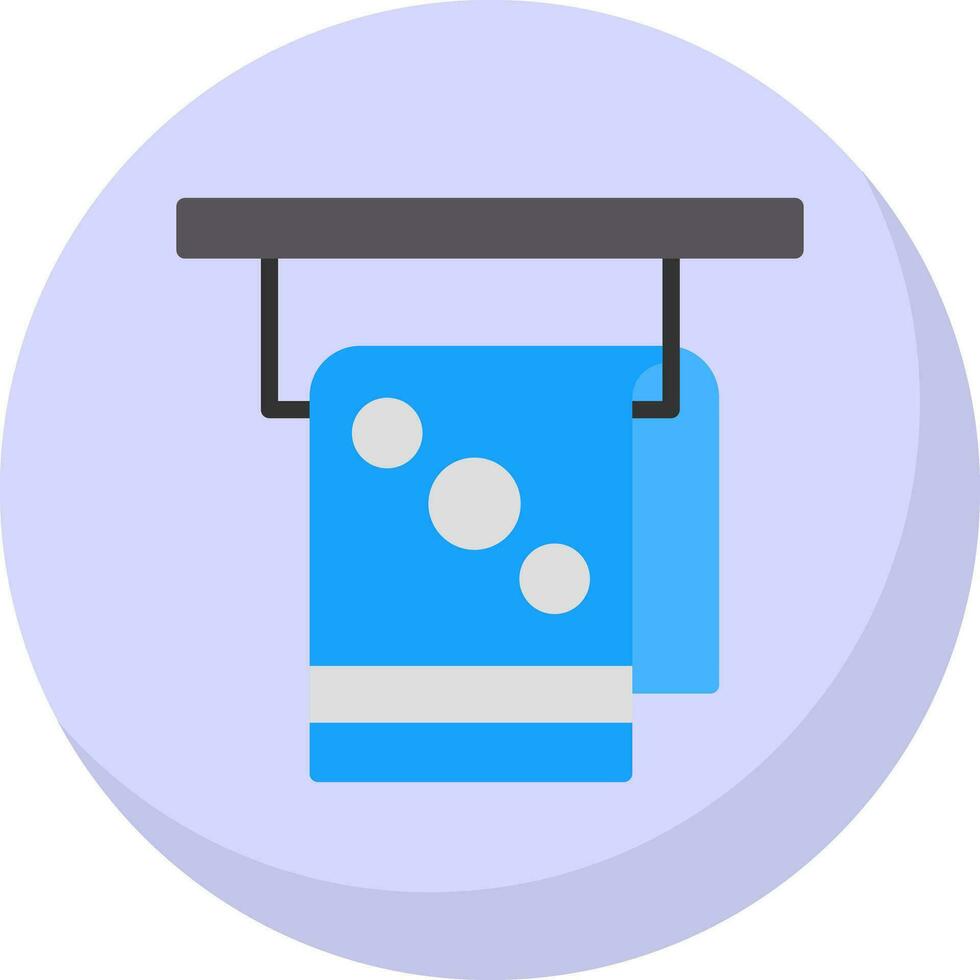 Towel Vector Icon Design