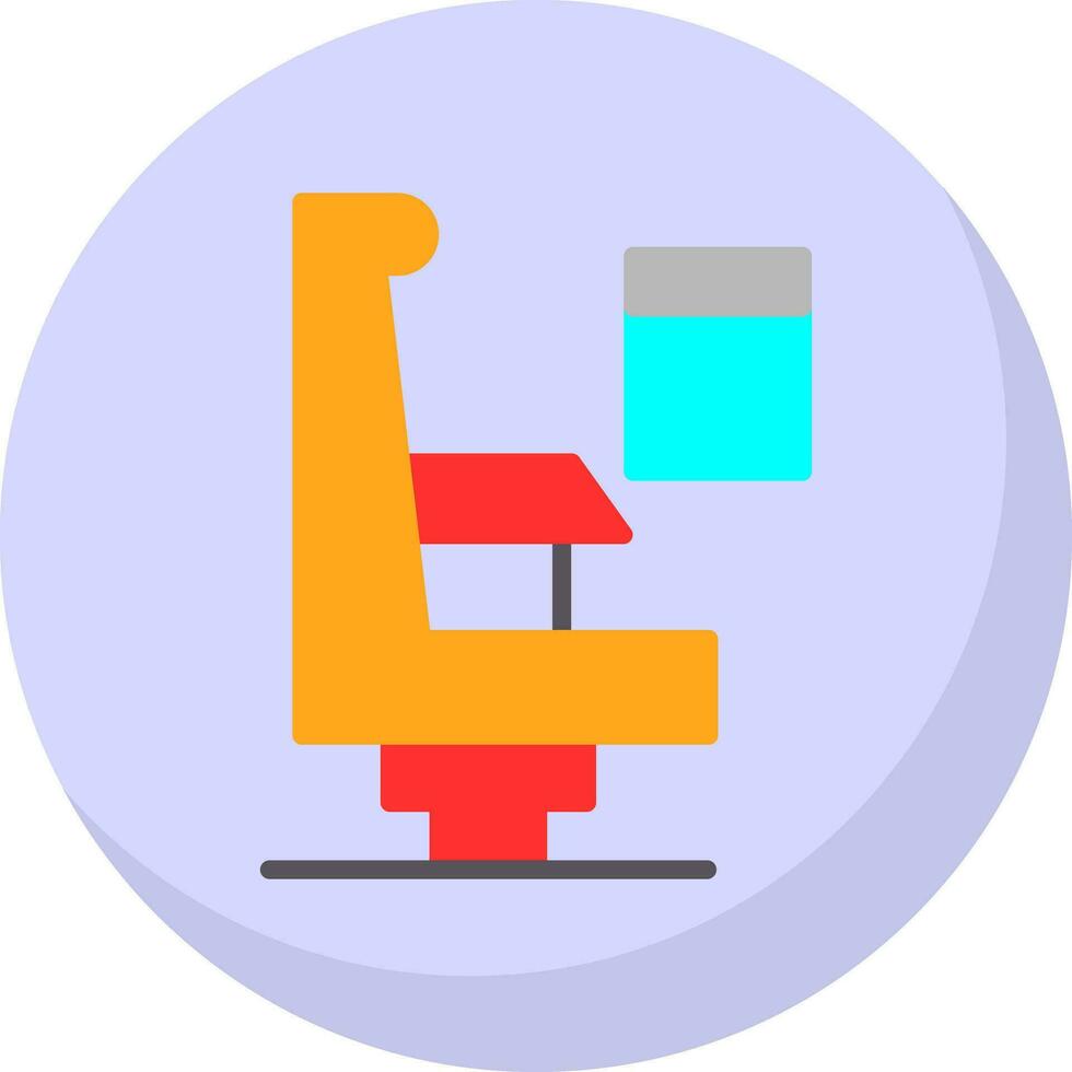 Plane seats Vector Icon Design