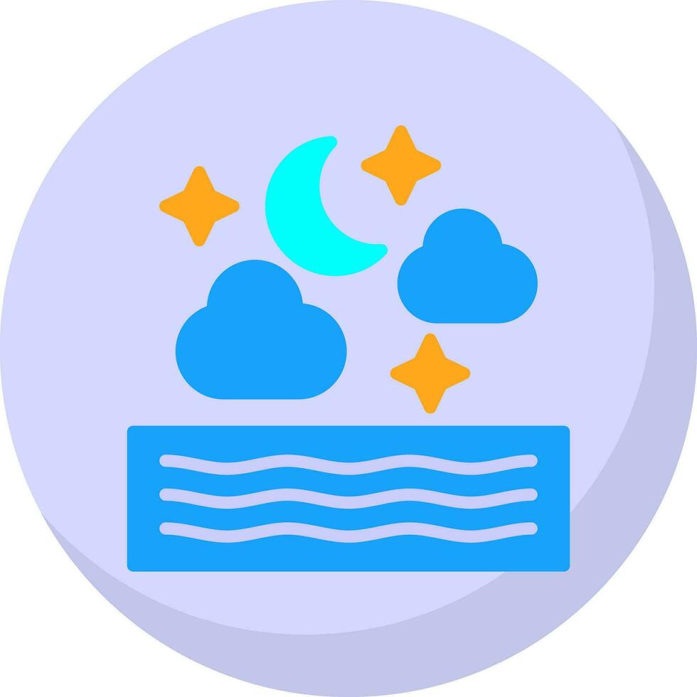 Night Vector Icon Design