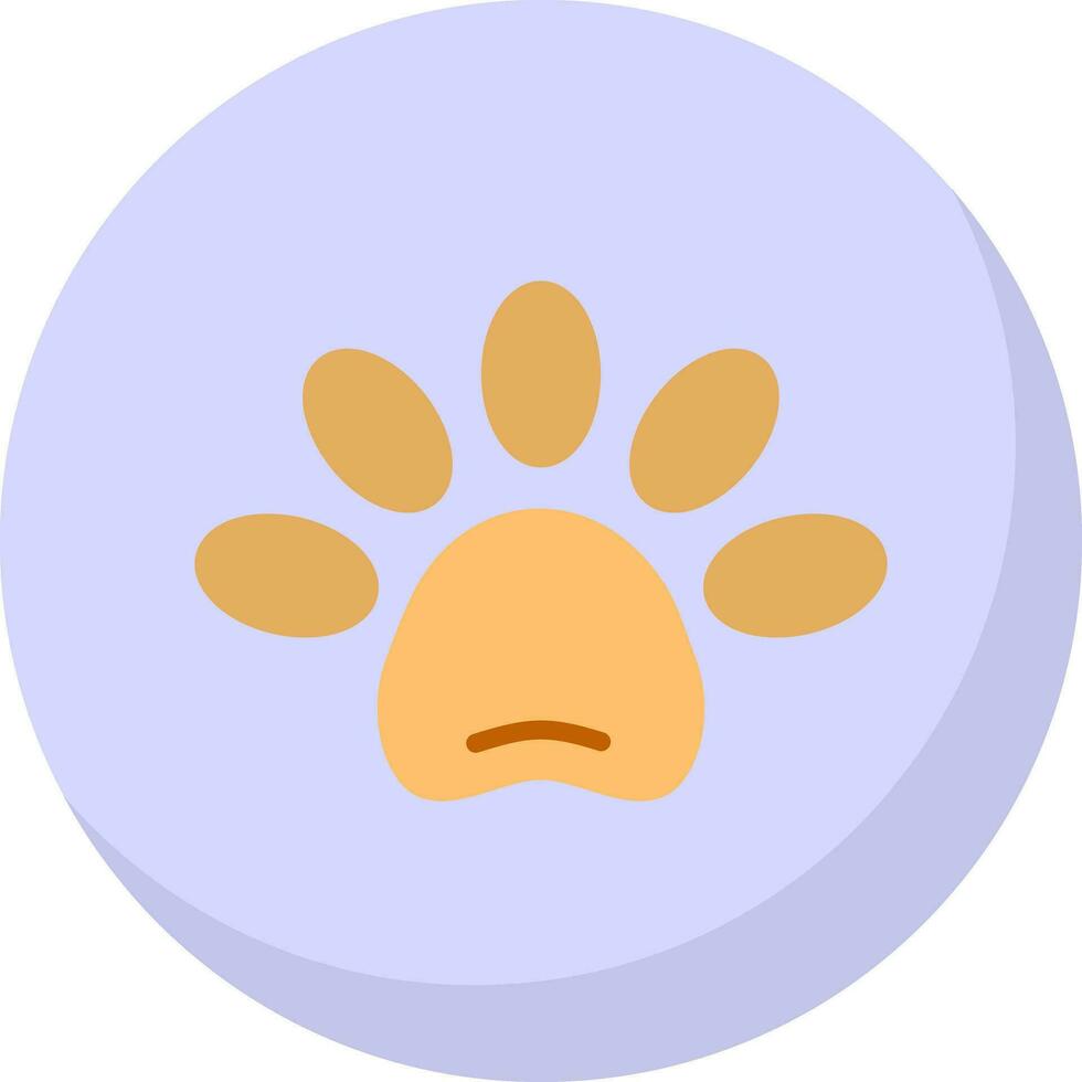 Paw Vector Icon Design