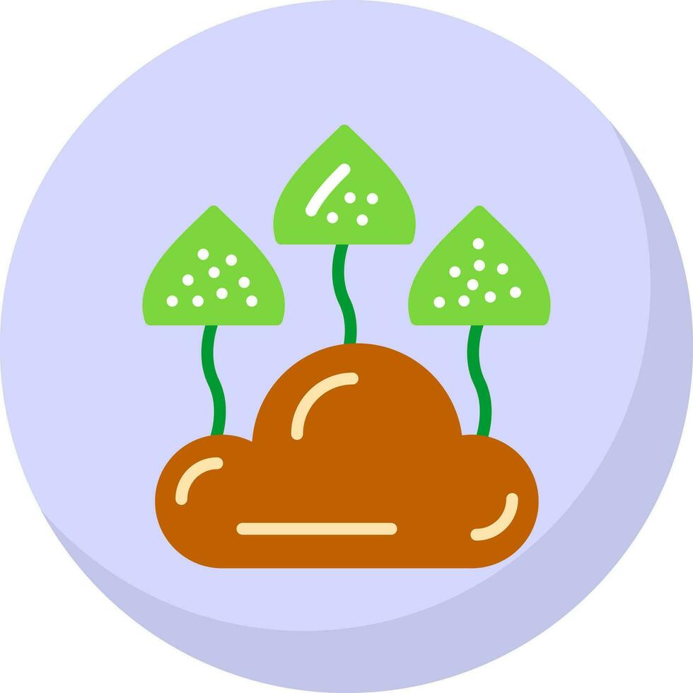 Fungus Vector Icon Design
